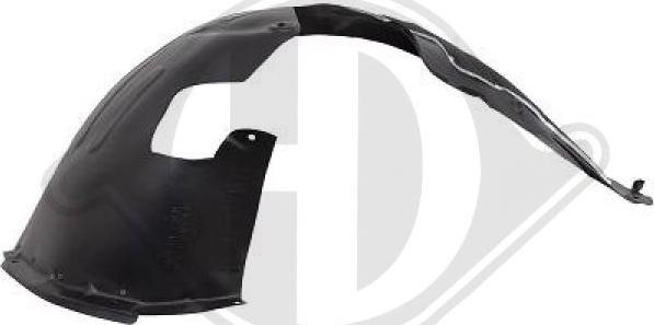 Diederichs 6570008 - Обшивка, колісна ніша autocars.com.ua