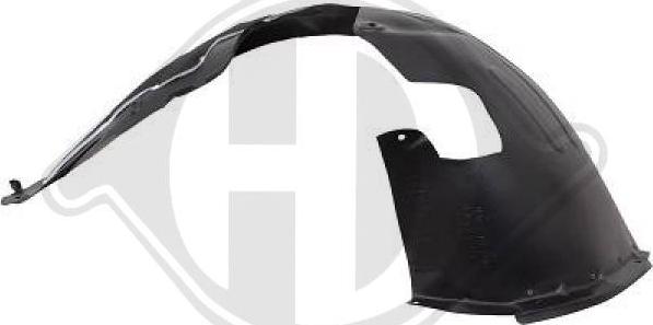 Diederichs 6570009 - Обшивка, колісна ніша autocars.com.ua