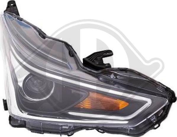 Diederichs 6601180 - Основна фара autocars.com.ua