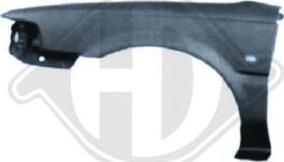 Diederichs 6614007 - Крило autocars.com.ua