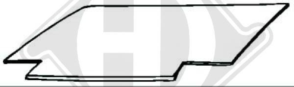 Diederichs 6661000 - Капот двигуна autocars.com.ua