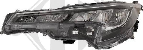 Diederichs 6661081 - Основна фара autocars.com.ua