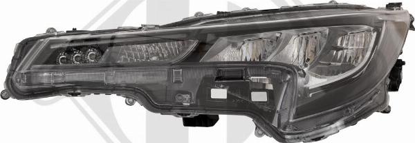 Diederichs 6661981 - Основна фара autocars.com.ua