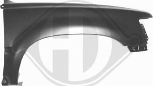 Diederichs 6680806 - Крило autocars.com.ua