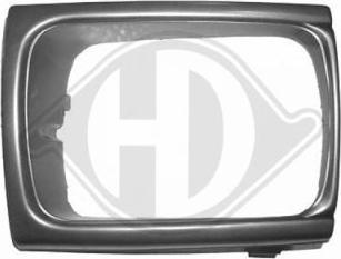 Diederichs 6680942 - Рама фари autocars.com.ua