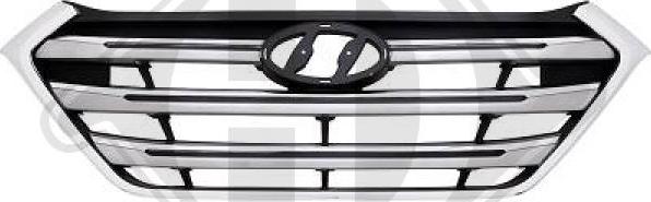 Diederichs 6862040 - Решітка радіатора autocars.com.ua