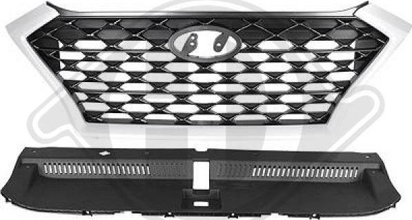 Diederichs 6862140 - Решітка радіатора autocars.com.ua