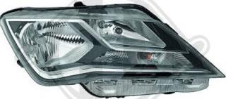 Diederichs 7433980 - Основна фара autocars.com.ua