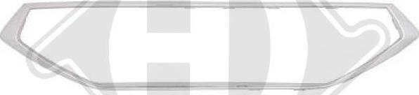 Diederichs 7434038 - Облицювання / захисна накладка, облицювання радіатора autocars.com.ua