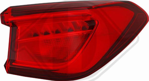 Diederichs 7434090 - Задній ліхтар autocars.com.ua