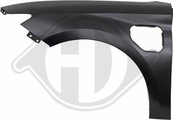 Diederichs 7434107 - Крило autocars.com.ua