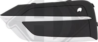 Diederichs 7677047 - Решітка вентилятора, буфер autocars.com.ua