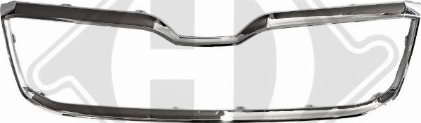 Diederichs 7842142 - Рамка, облицювання радіатора autocars.com.ua