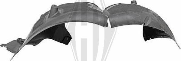 Diederichs 7930008 - Обшивка, колісна ніша autocars.com.ua