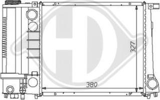 Diederichs 8102166 - Радиатор, охлаждение двигателя autodnr.net