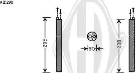 Diederichs 8104509 - Осушувач, кондиціонер autocars.com.ua