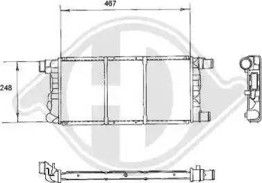 Diederichs 8109185 - Радіатор, охолодження двигуна autocars.com.ua