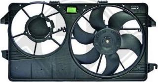 Diederichs 8145461 - Вентилятор, конденсатор кондиціонера autocars.com.ua