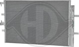 Diederichs 8145600 - Конденсатор, кондиціонер autocars.com.ua