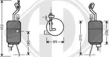 Diederichs 8146001 - Осушувач, кондиціонер autocars.com.ua
