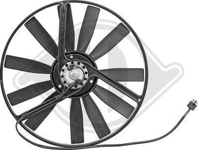 Diederichs 8162002 - Вентилятор, охолодження двигуна autocars.com.ua