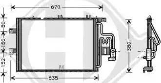 Diederichs 8181301 - Конденсатор кондиционера autodnr.net