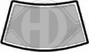 Diederichs 8302402 - Прокладка, вітрове скло autocars.com.ua