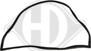 Diederichs 8302519 - Прокладка, вітрове скло autocars.com.ua