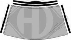 Diederichs 8305389 - Прокладка, вітрове скло autocars.com.ua