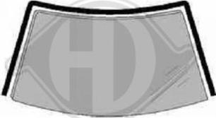 Diederichs 8307476 - Прокладка, вітрове скло autocars.com.ua