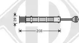 Diederichs 8345402 - Осушитель, кондиционер autodnr.net