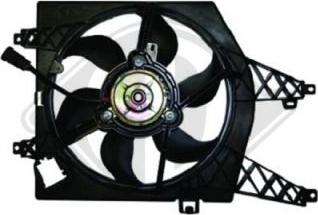 Diederichs 8448107 - Вентилятор, охолодження двигуна autocars.com.ua