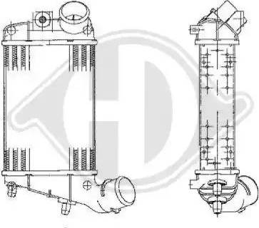 Diederichs 8504102 - Интеркулер autocars.com.ua