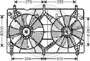 Diederichs 8521902 - Вентилятор, охолодження двигуна autocars.com.ua