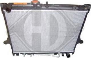 Diederichs 8540212 - Радіатор, охолодження двигуна autocars.com.ua