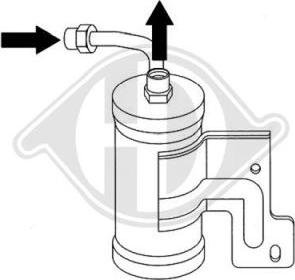 Diederichs 8562302 - Осушувач, кондиціонер autocars.com.ua