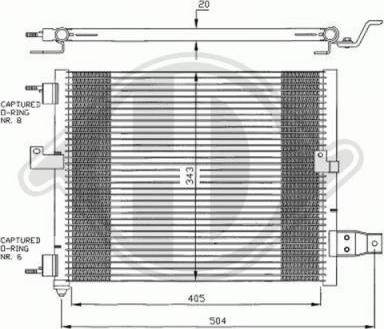 Diederichs 8685000 - Конденсатор кондиционера autodnr.net