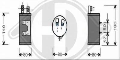 Diederichs 8743003 - Осушувач, кондиціонер autocars.com.ua