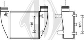Diederichs DCA1068 - Интеркулер autocars.com.ua