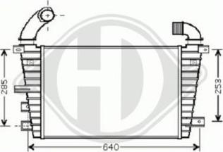 Diederichs DCA1106 - Интеркулер autocars.com.ua