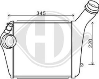 Diederichs DCA1109 - Интеркулер autocars.com.ua