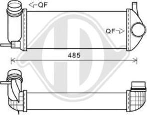 Diederichs DCA1129 - Интеркулер autocars.com.ua