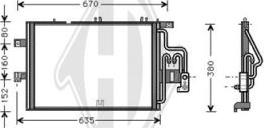 Diederichs DCC1296 - Конденсатор кондиционера autodnr.net