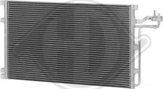 Diederichs DCC1459 - Конденсатор, кондиціонер autocars.com.ua