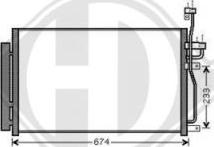 Diederichs DCC1732 - Конденсатор, кондиціонер autocars.com.ua