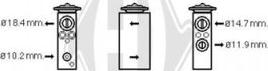 Diederichs DCE1036 - Расширительный клапан, кондиционер autodnr.net