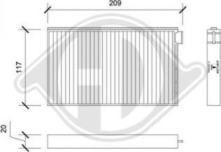 Diederichs DCI0218S - Фильтр воздуха в салоне autodnr.net