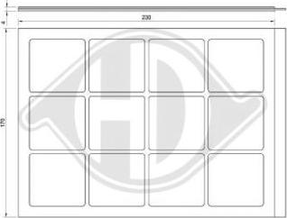 Diederichs DCI0831 - Фильтр воздуха в салоне autodnr.net