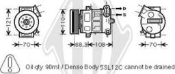 Diederichs DCK1406 - Компресор, кондиціонер autocars.com.ua