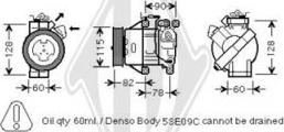 Diederichs DCK1550 - Компресор, кондиціонер autocars.com.ua